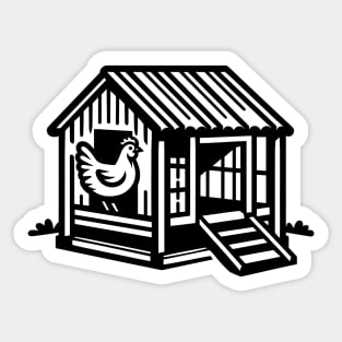 Chicken Coop Sticker